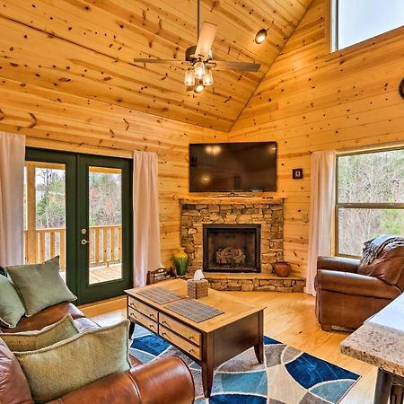 Cozy Mtn Cabin Spacious Deck And Forest Views! Murphy Exteriör bild