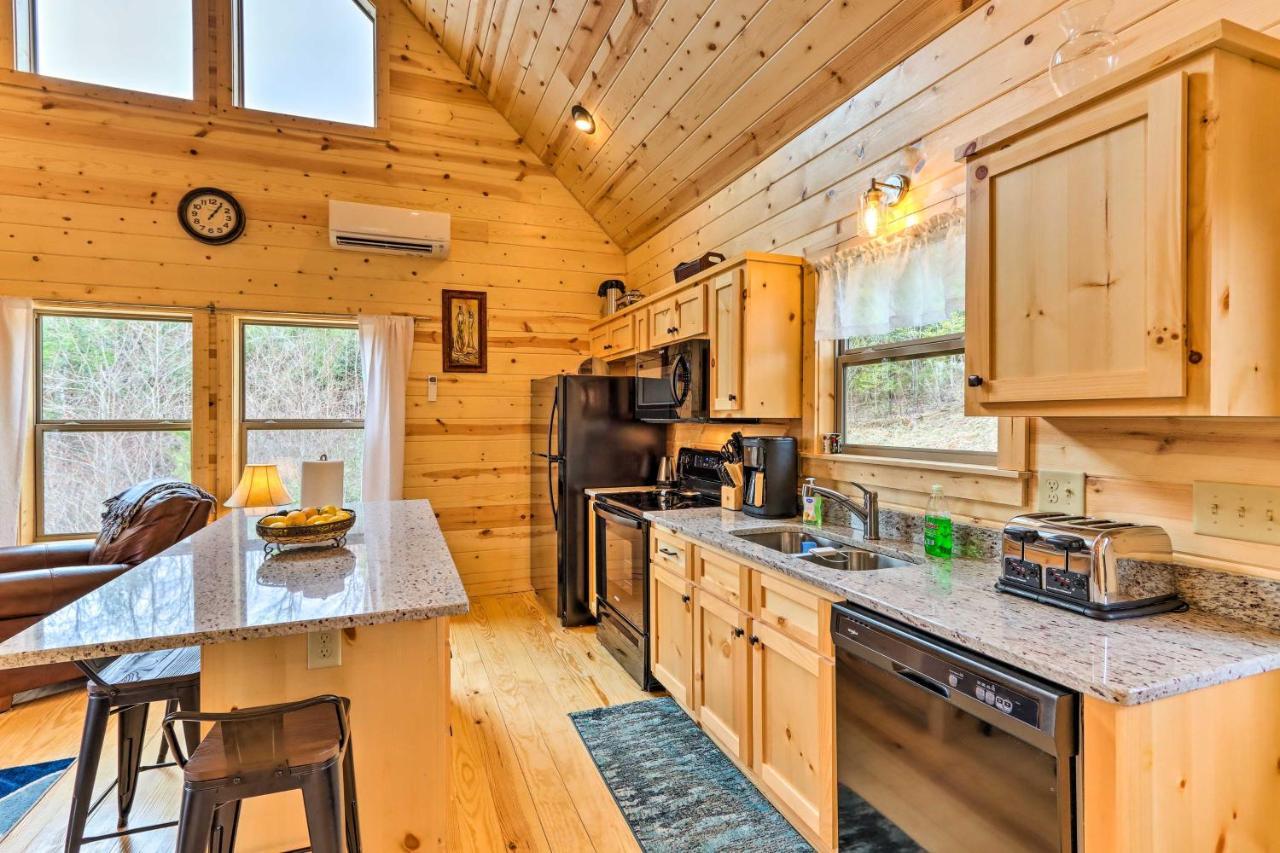 Cozy Mtn Cabin Spacious Deck And Forest Views! Murphy Exteriör bild