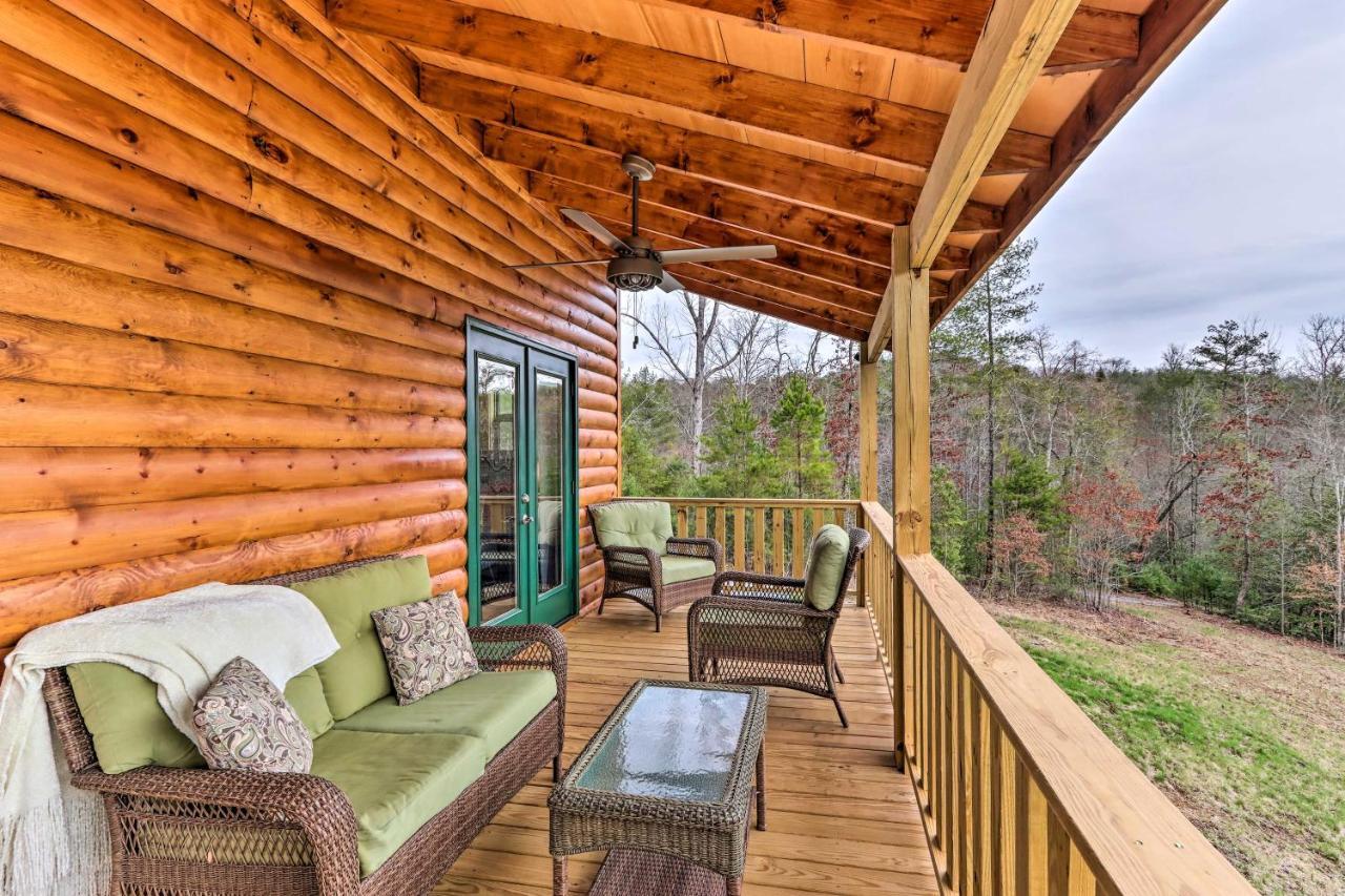 Cozy Mtn Cabin Spacious Deck And Forest Views! Murphy Exteriör bild